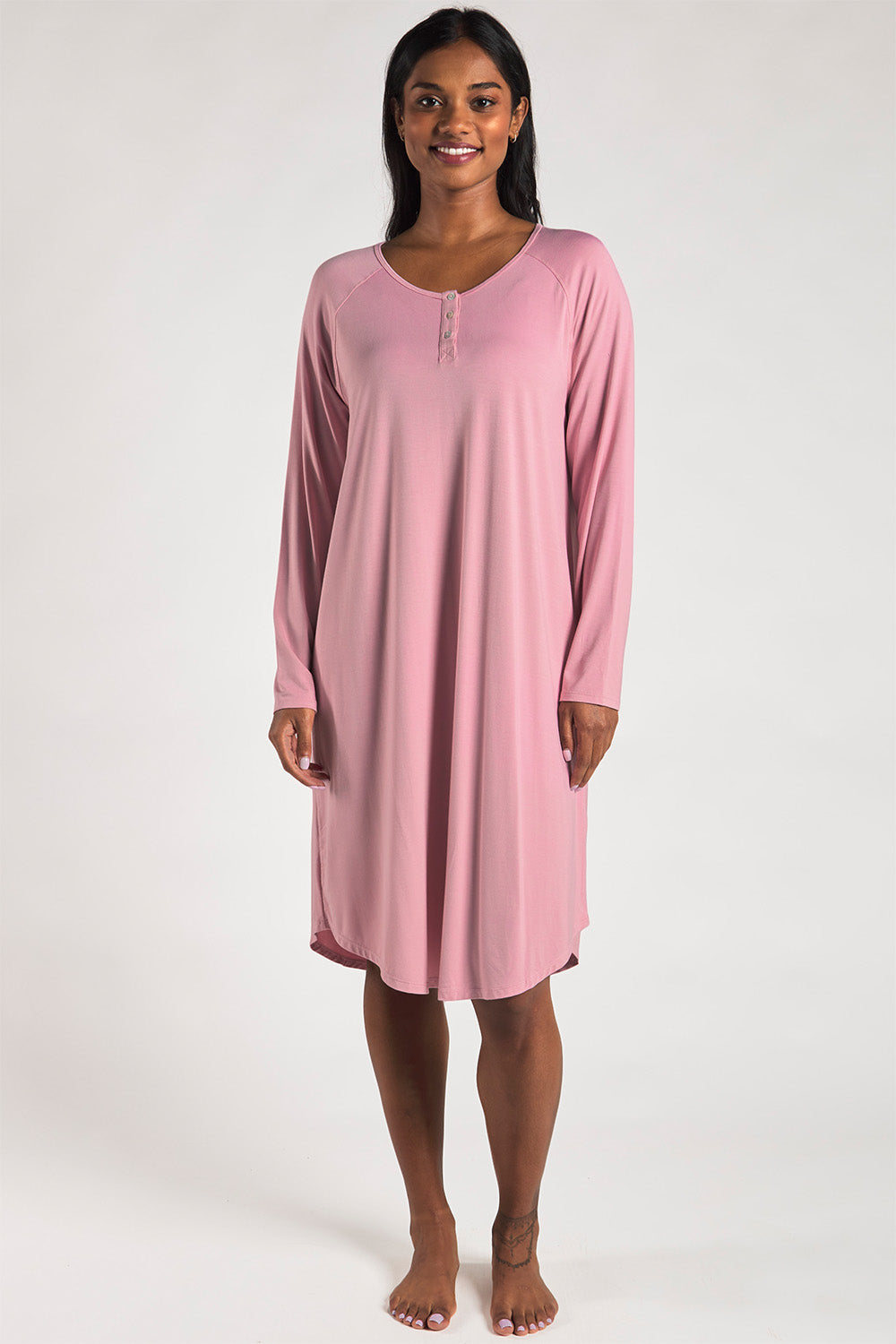 Hush Bamboo Sleep Dress Pink Pink XXL