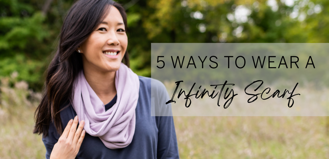 5 Different Ways to Wear the Infinity Scarf