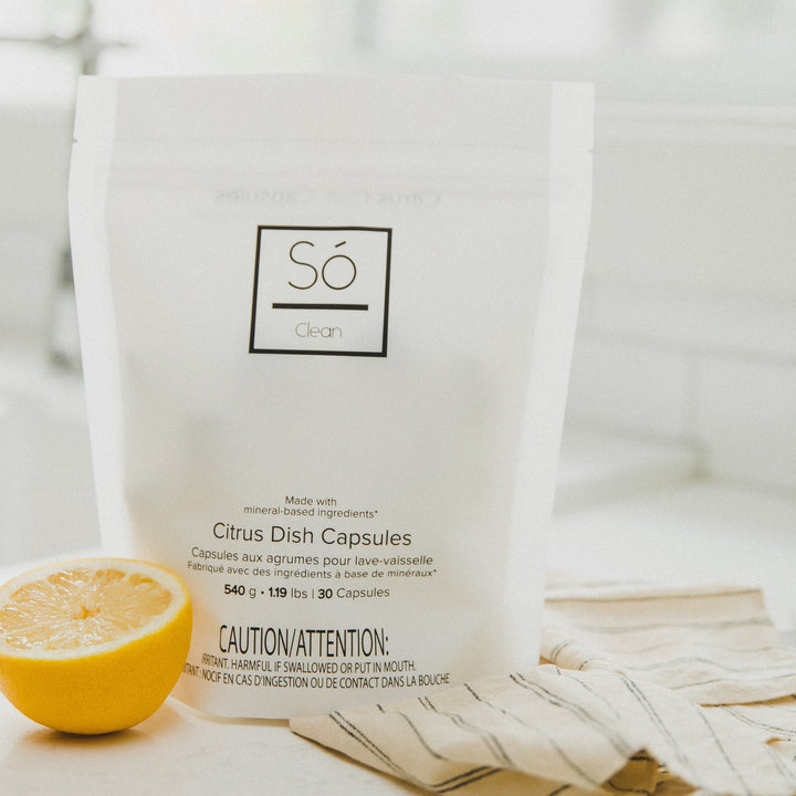 clean - citrus dish capsules