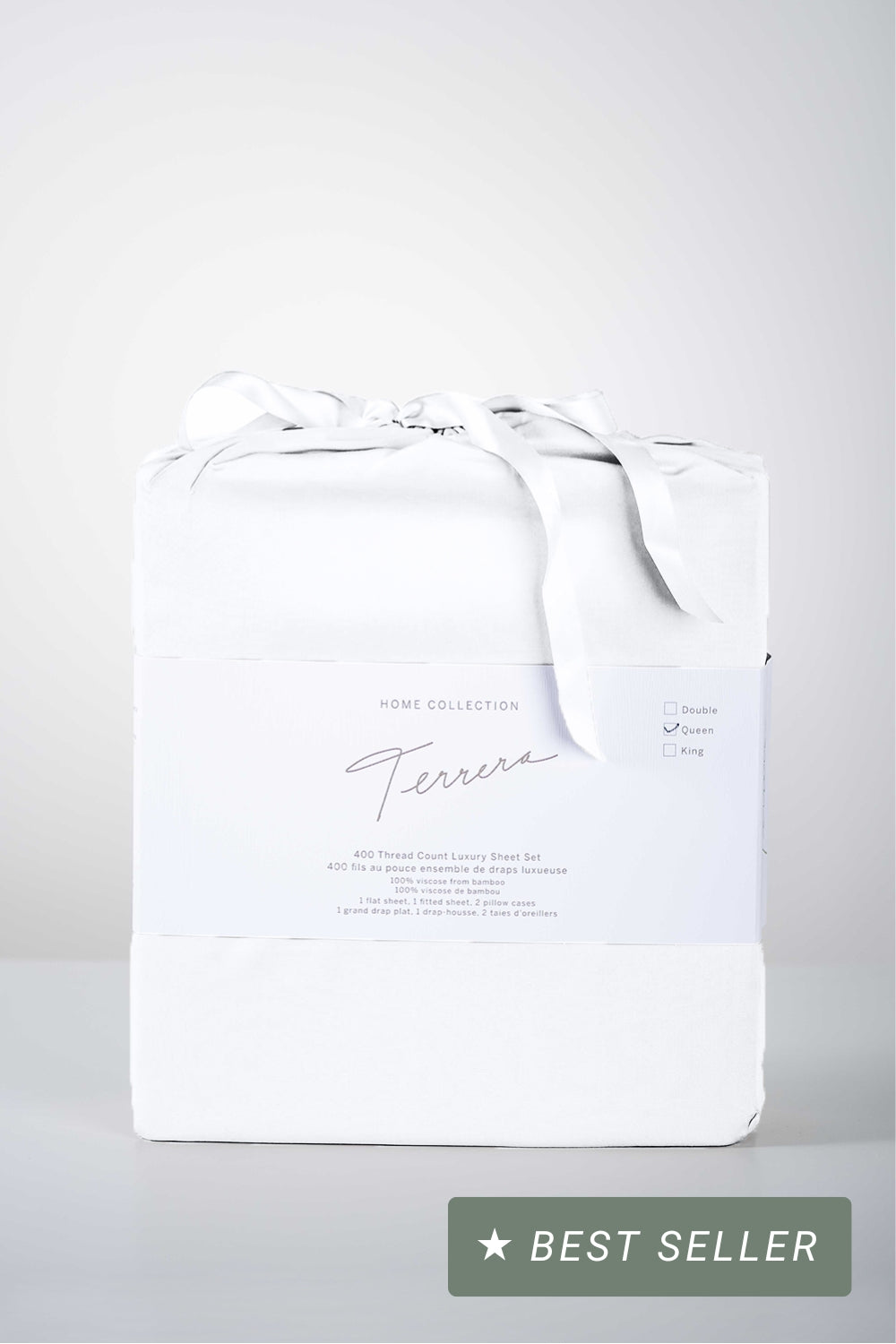 Bamboo Sheet Set - White
