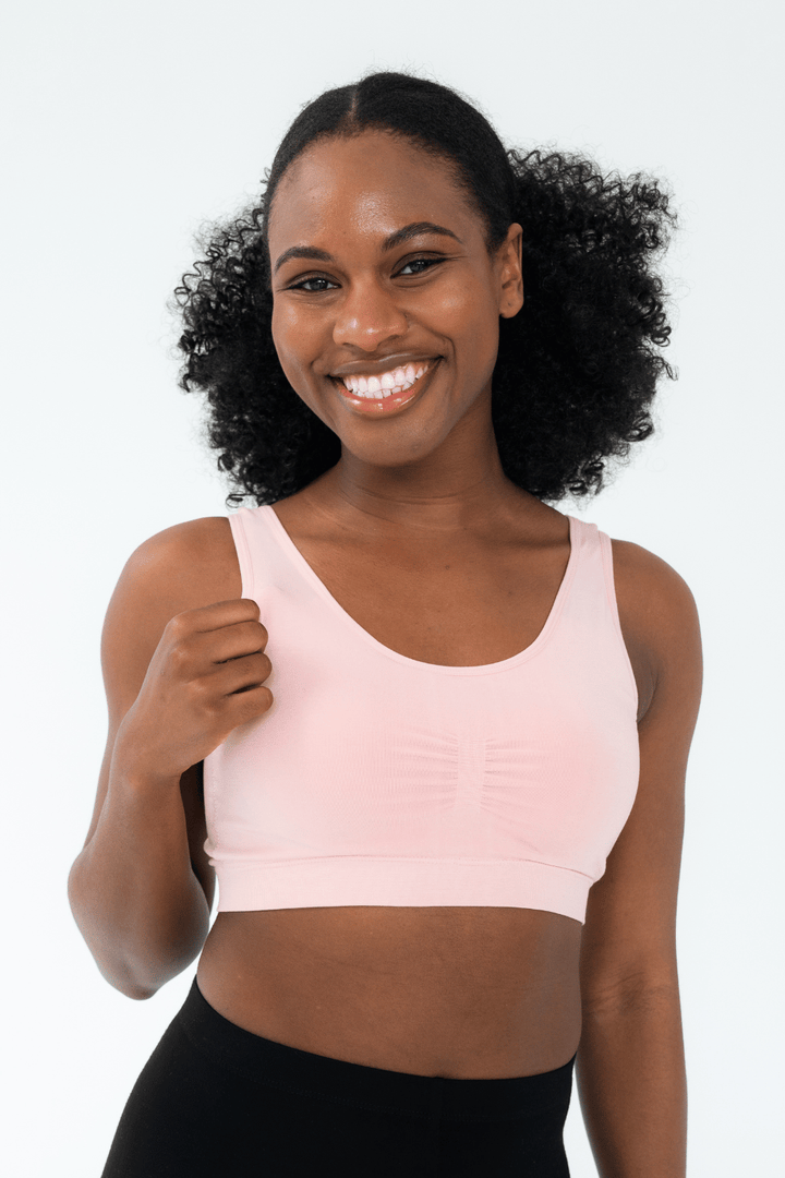 Essential Bamboo Bralette - Pink