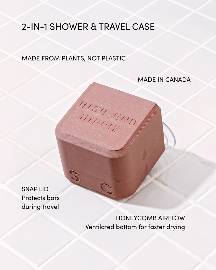NEW: Shower &amp; Travel Case - 2-in-1 Shampoo &amp; Conditioner Bar Storage