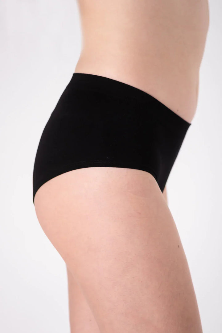 2-Pack Hipster Bamboo Underwear - Black - Terrera