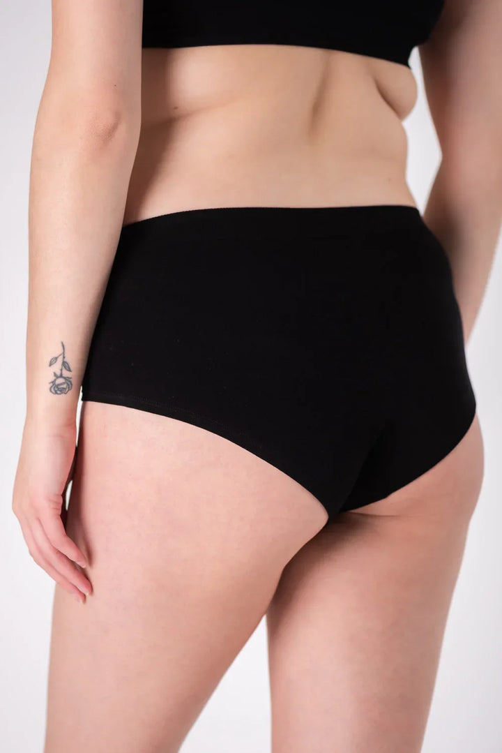 2-Pack Hipster Bamboo Underwear - Black - Terrera