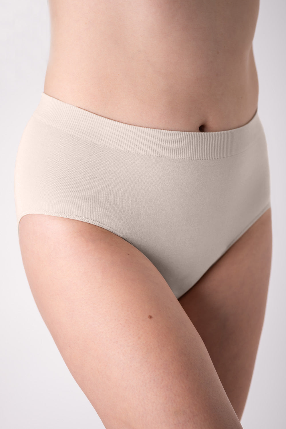 2-Pack Full Brief Bamboo Underwear - Cream