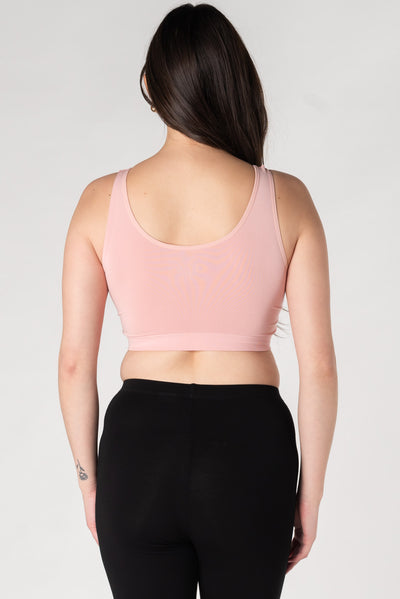 Essential Bamboo Bralette - Pink