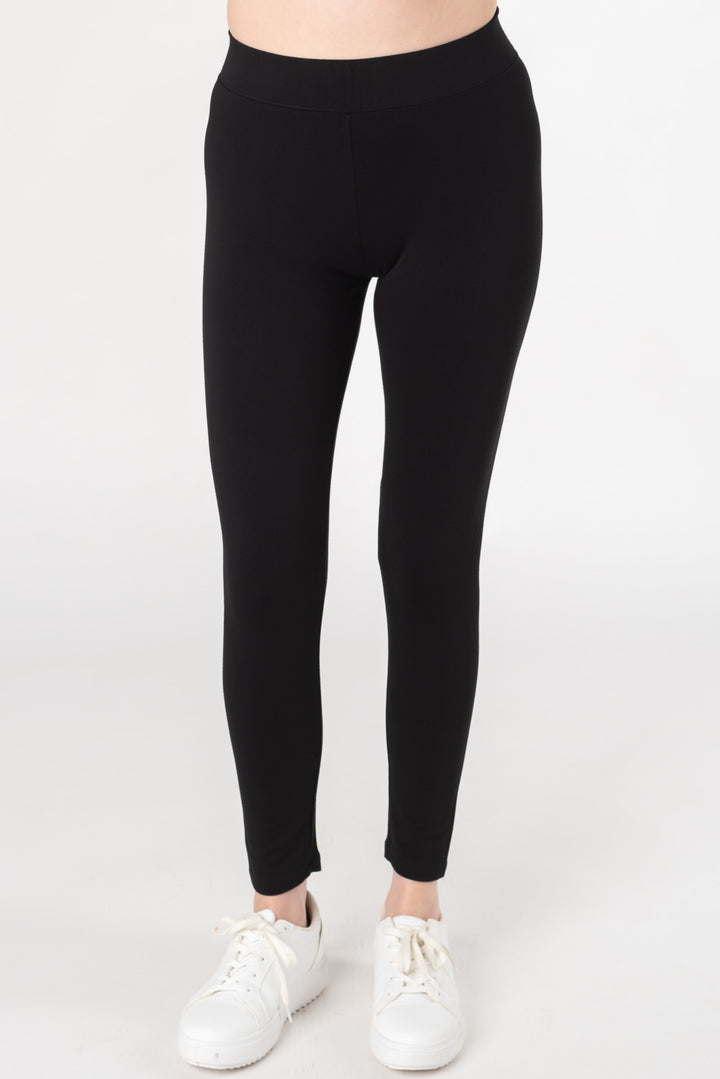 Terry Bamboo Leggings - Black - Terrera