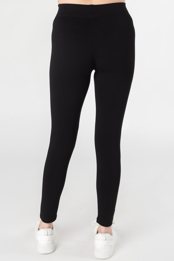 Terry Bamboo Leggings - Black - Terrera