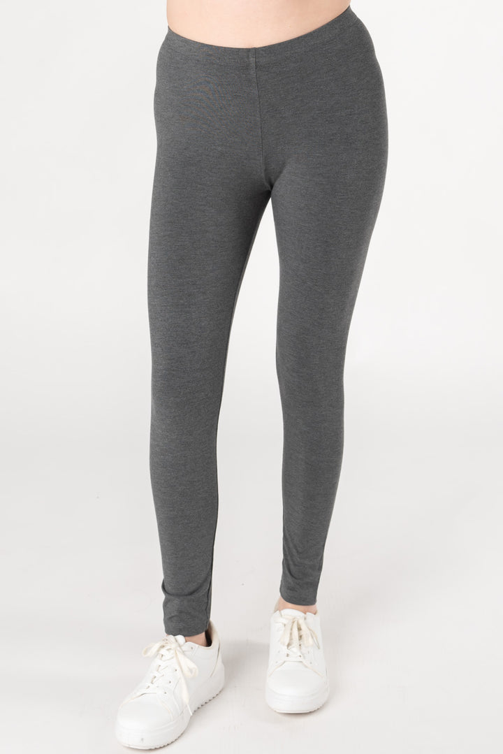 Suri Leggings Full-Length 3-Pack Bundle (Heather Charcoal)
