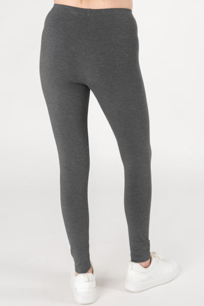 Suri Bamboo Leggings – Heather Charcoal