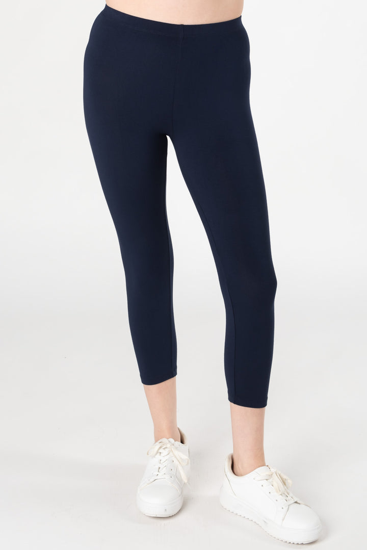 Suri Capri Bamboo Leggings - Ink - Terrera