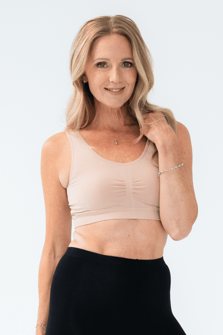 Essential Bamboo Bralette - Beige