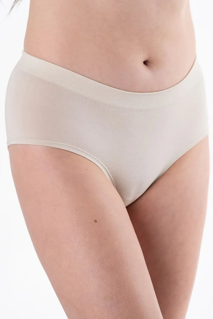 2-Pack Hipster Bamboo Underwear - Cream - Terrera