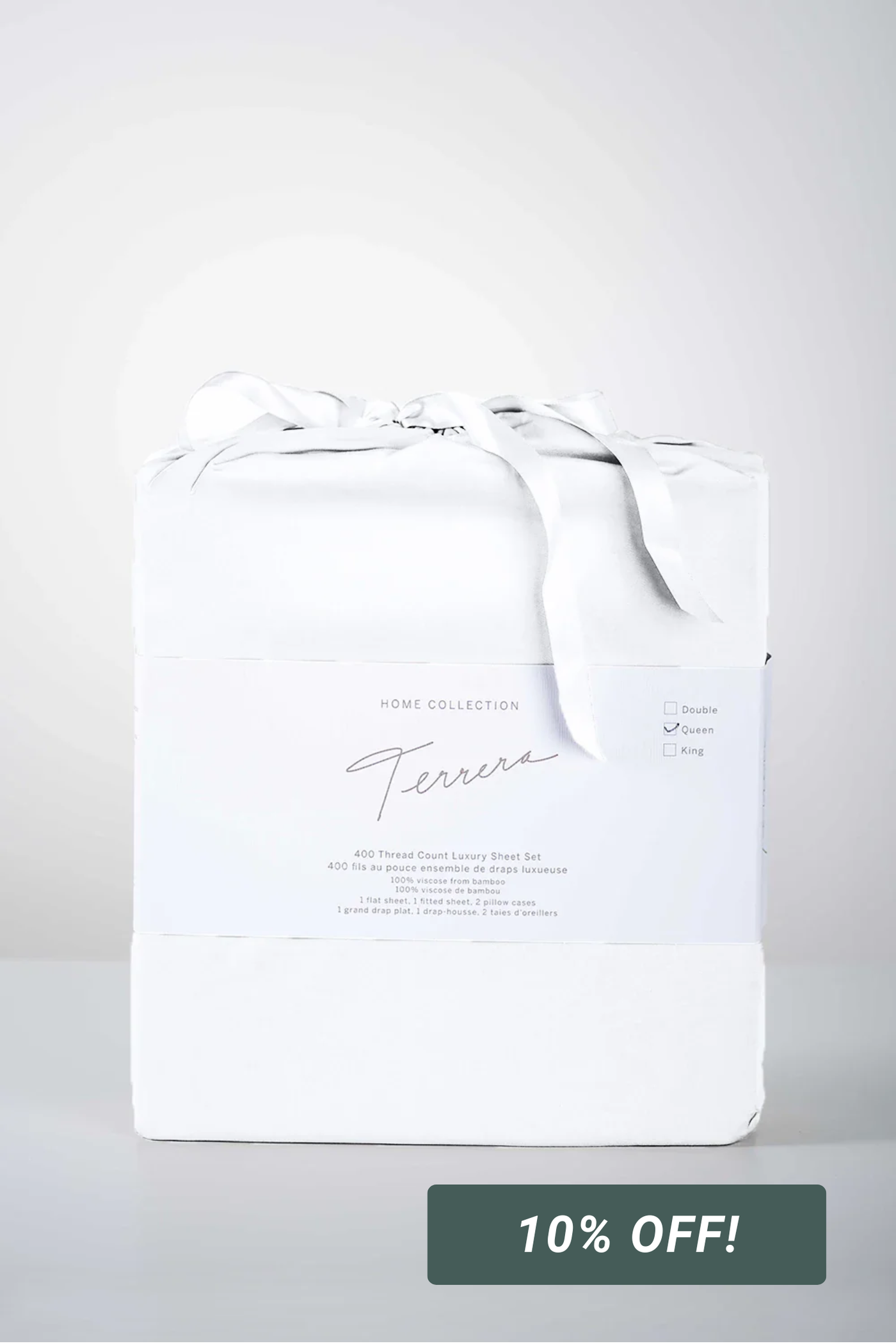 Bamboo Sheet Set - White