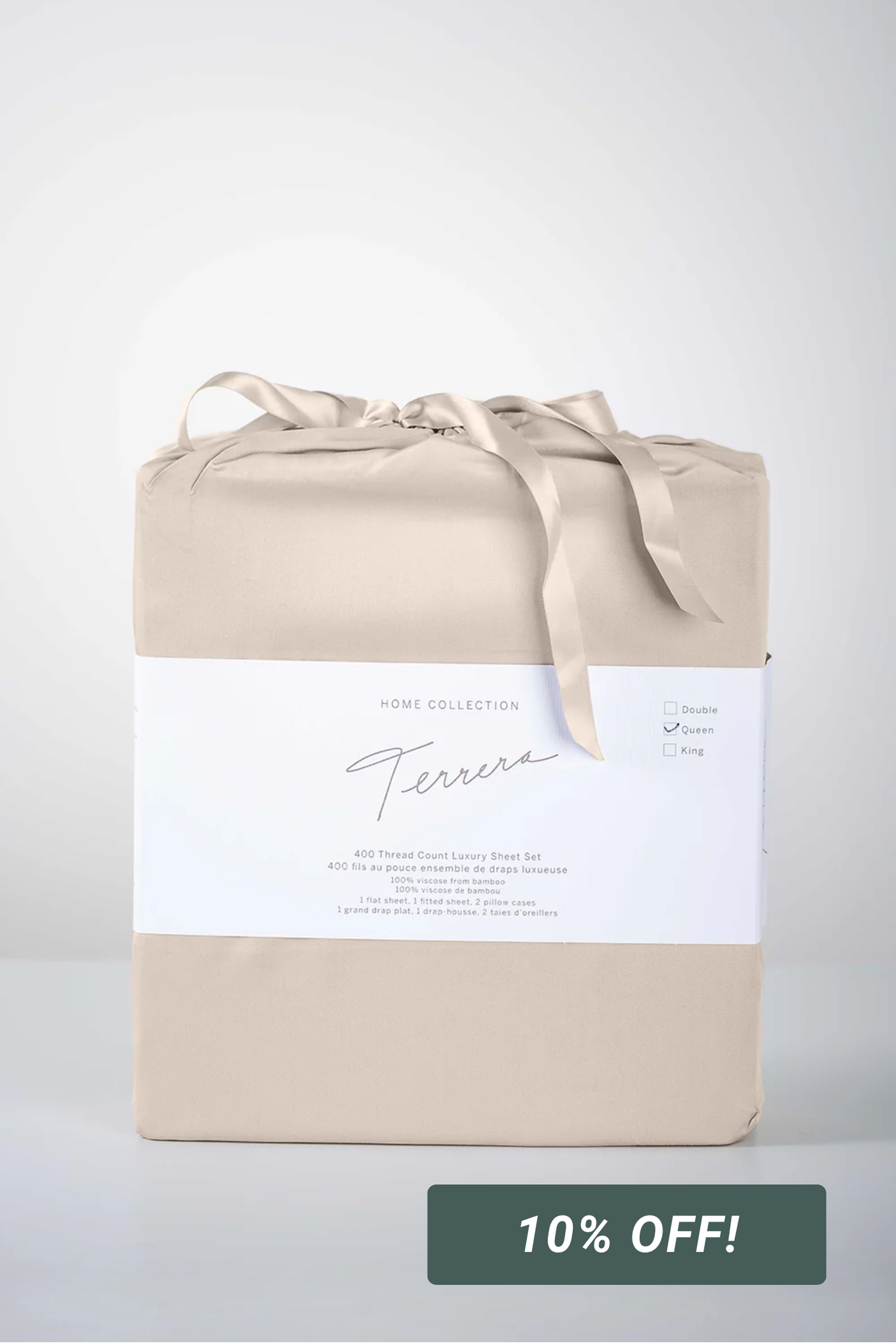 Bamboo Sheet Set - Warm Taupe