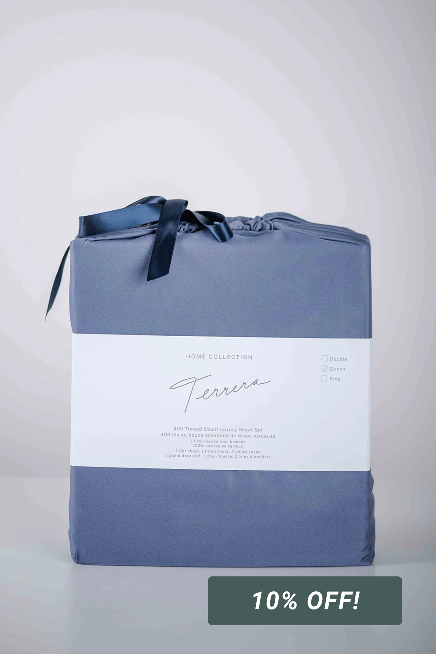 Bamboo Sheet Set - Mineral Blue