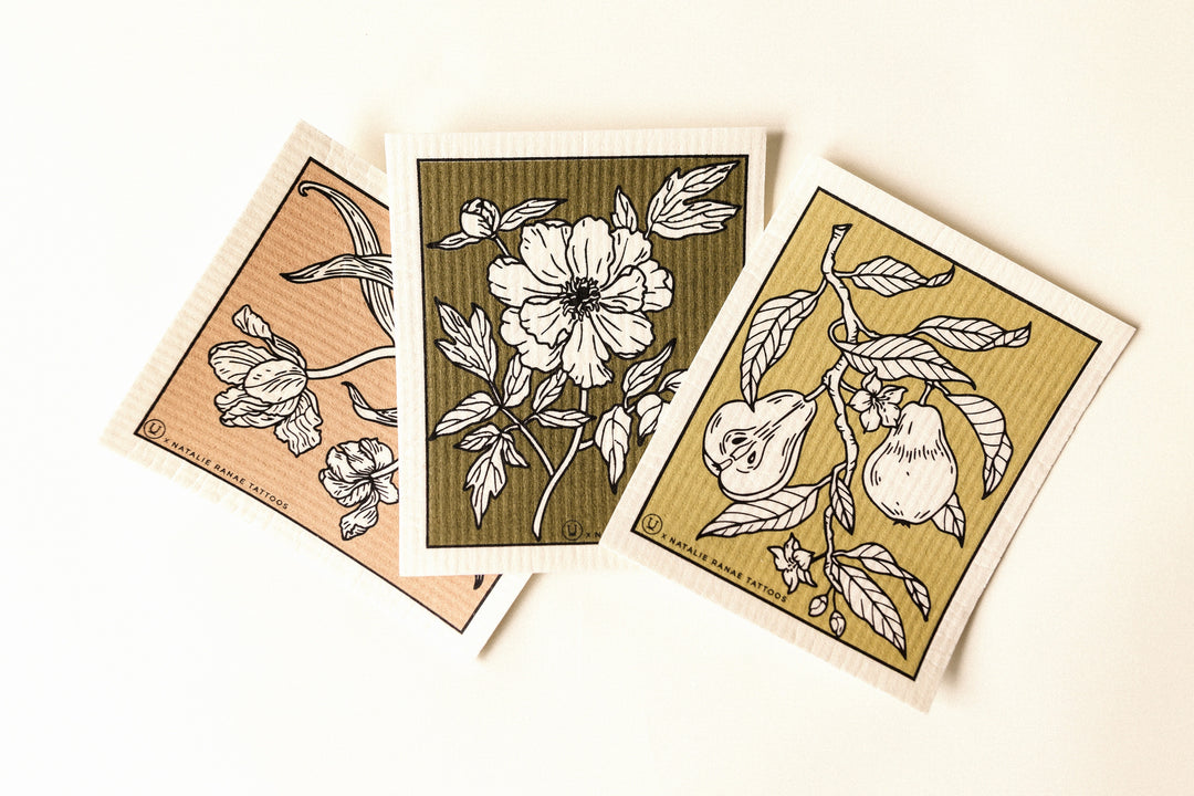 Swedish Sponge Cloths by Unwrapped Essentials
