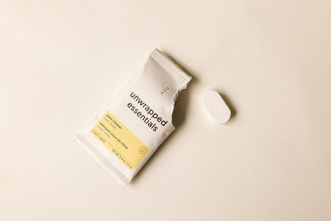 Glass Cleaner Tablets by Unwrapped Essentials
