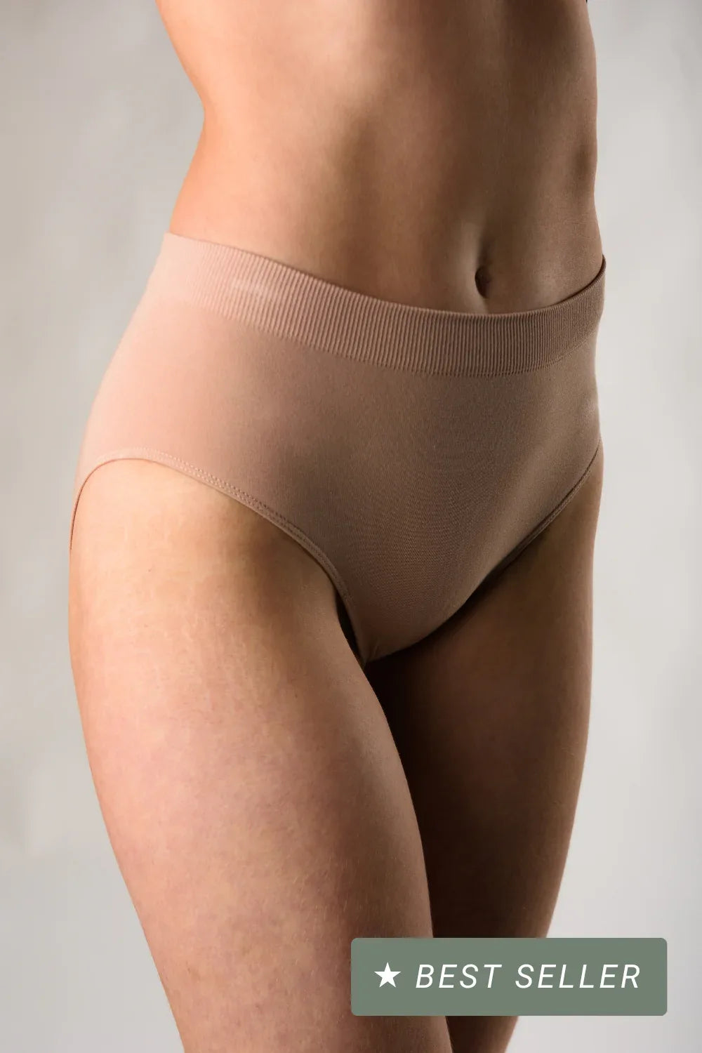 2-Pack Full Brief Bamboo Underwear - Beige - Terrera