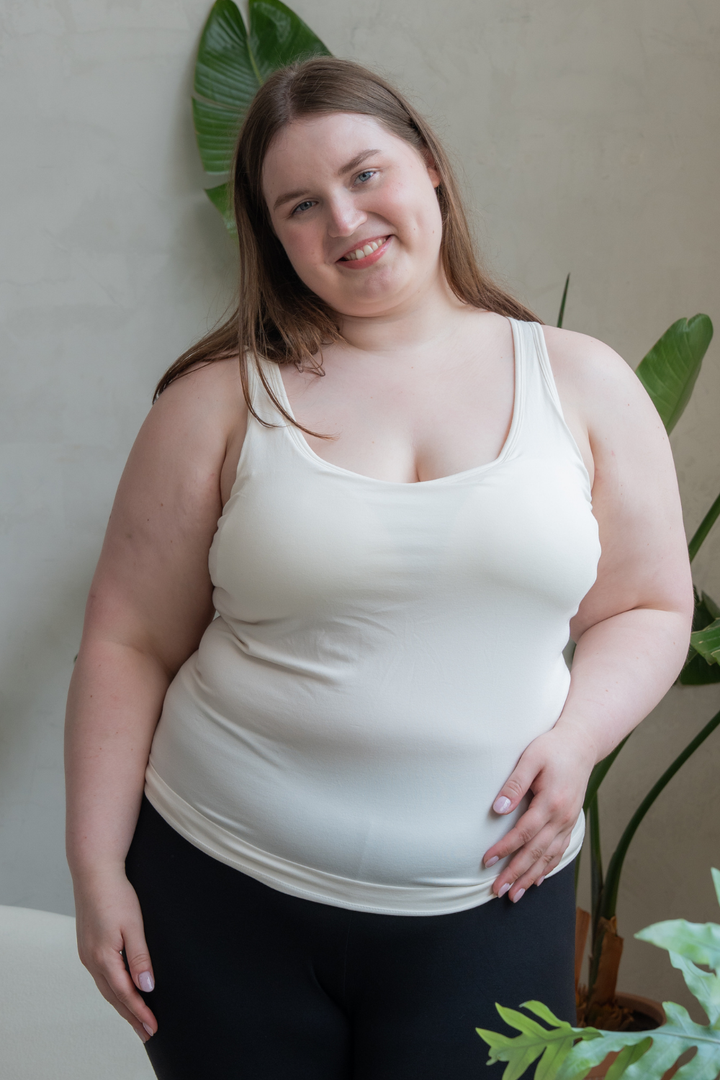 Effortless Bra Tank Bundle (Black and Cream)