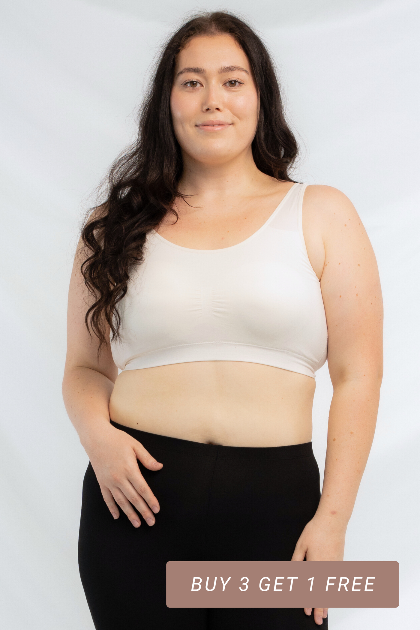 Essential Bamboo Bralette - Cream