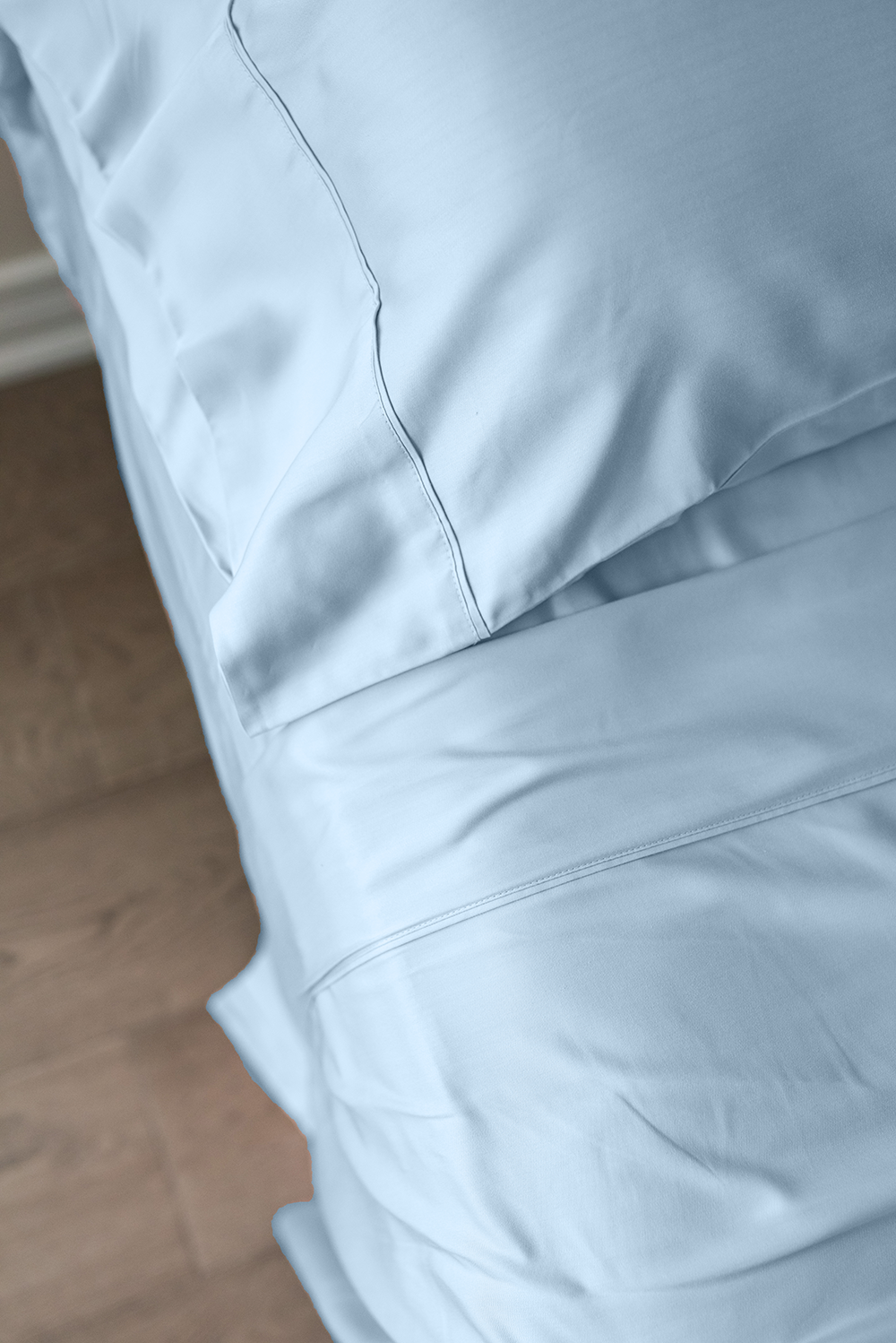 Bamboo Pillowcase Set - Sky