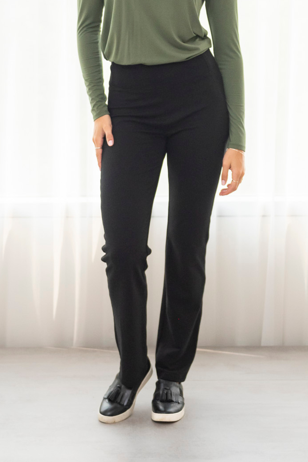 CozySoft Emory Bamboo Pant - Black