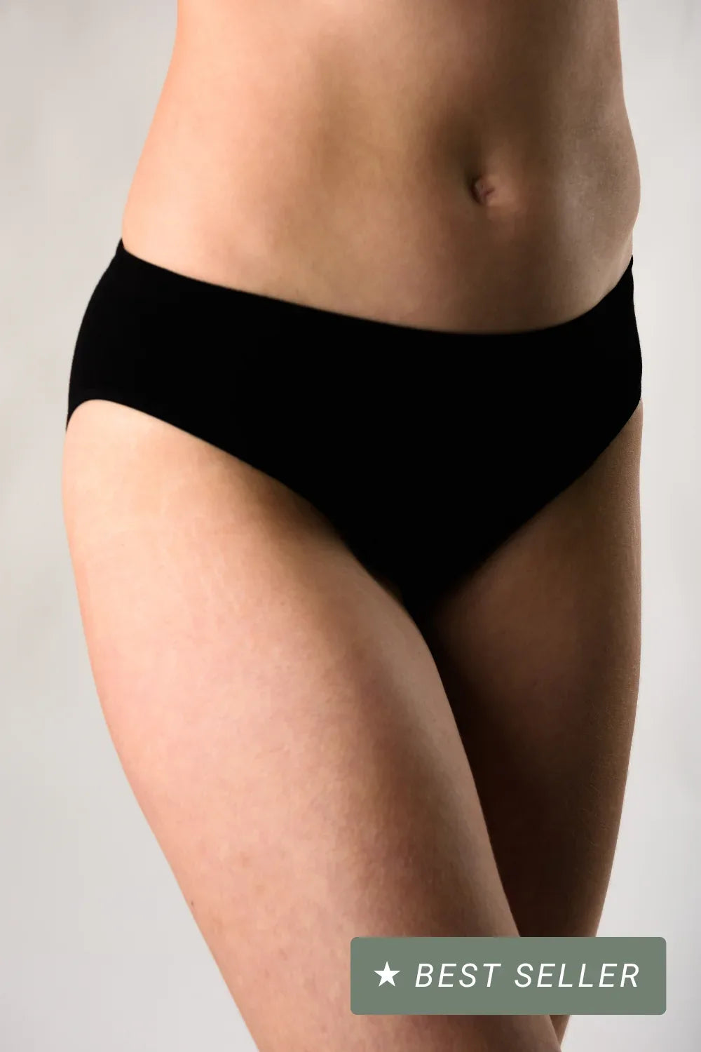 2-Pack Classic Cut Bamboo Underwear - Black - Terrera