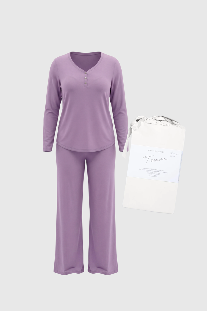 Lounge and Sleep Bundle (Pearl, Lilac)
