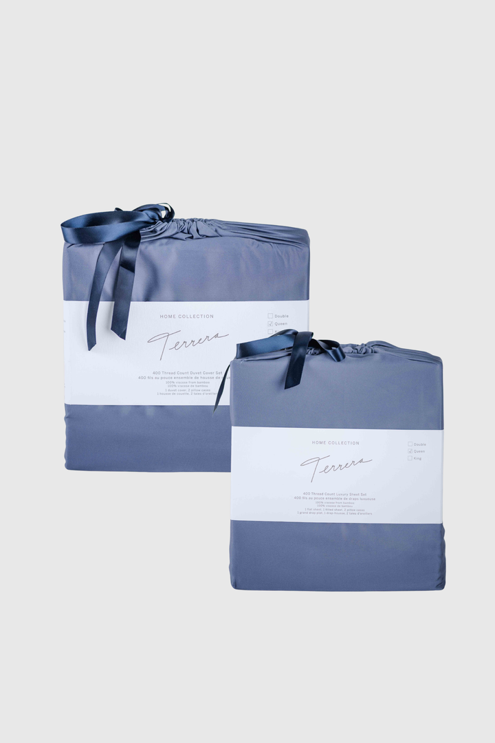 Bedding Upgrade Bundle (Mineral Blue)