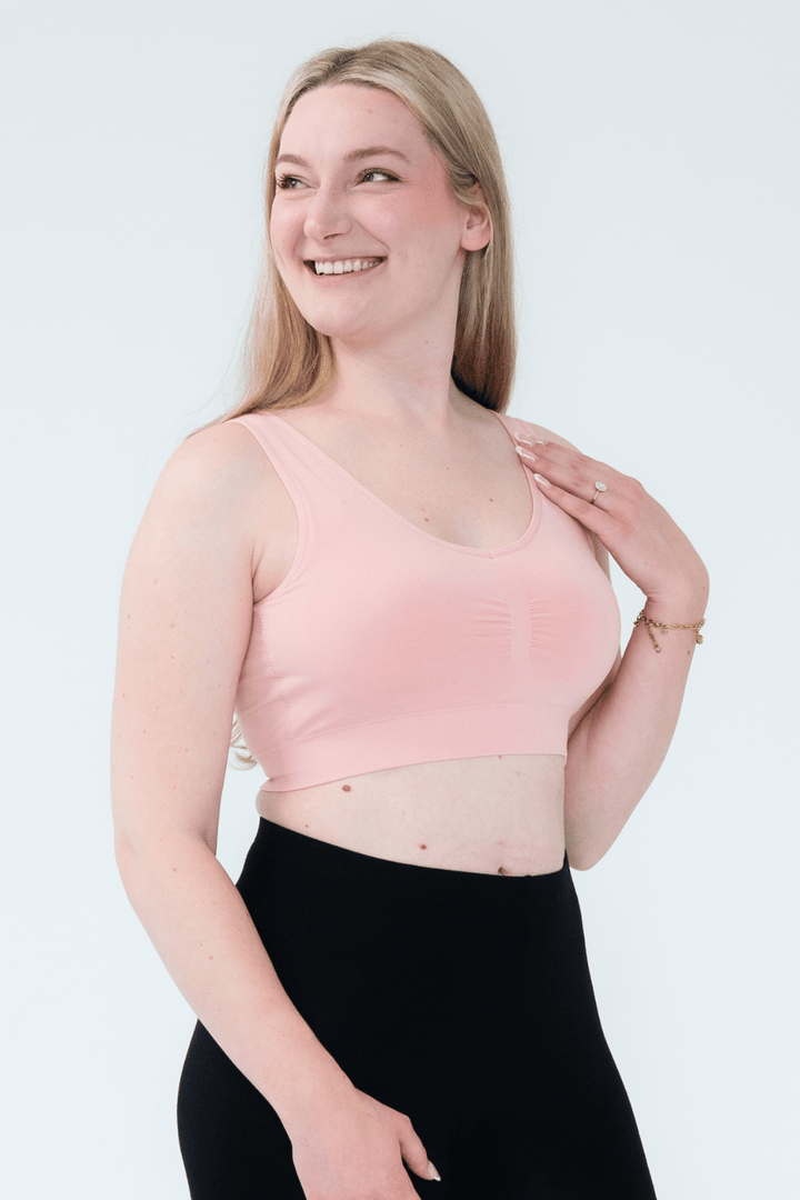 Essential Bamboo Bralette - Pink