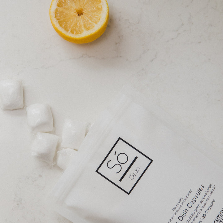 clean - citrus dish capsules