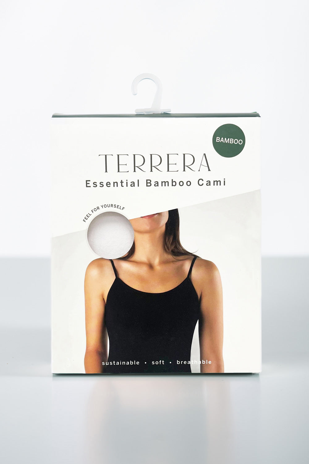 Essential Bamboo Cami - White - Terrera