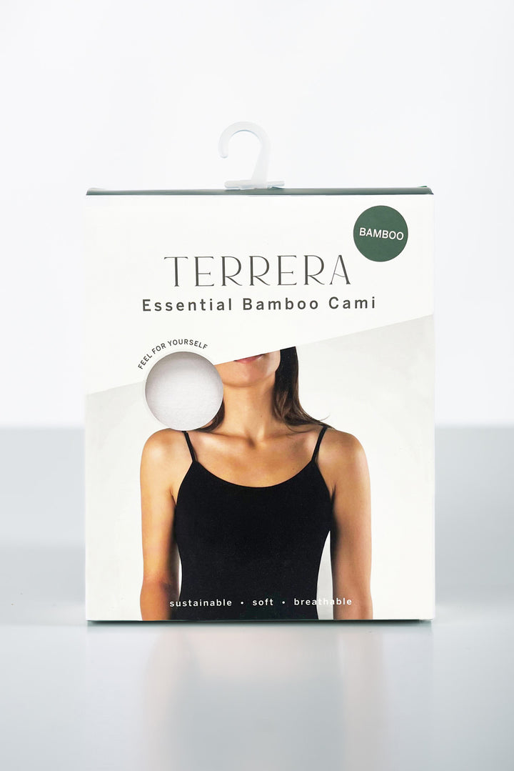 Essential Bamboo Cami - White - Terrera