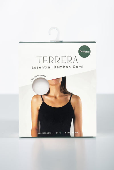 Essential Bamboo Cami - White