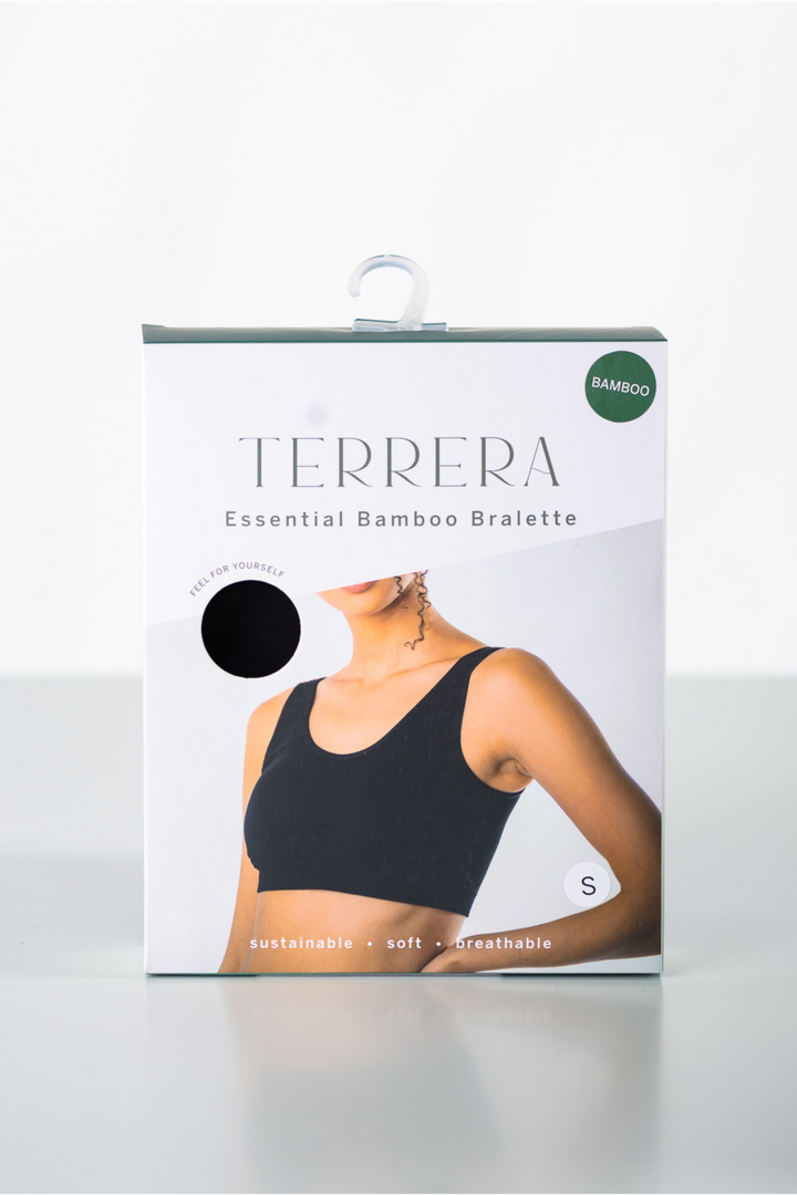 terrera womens black bamboo underwear and bra canada