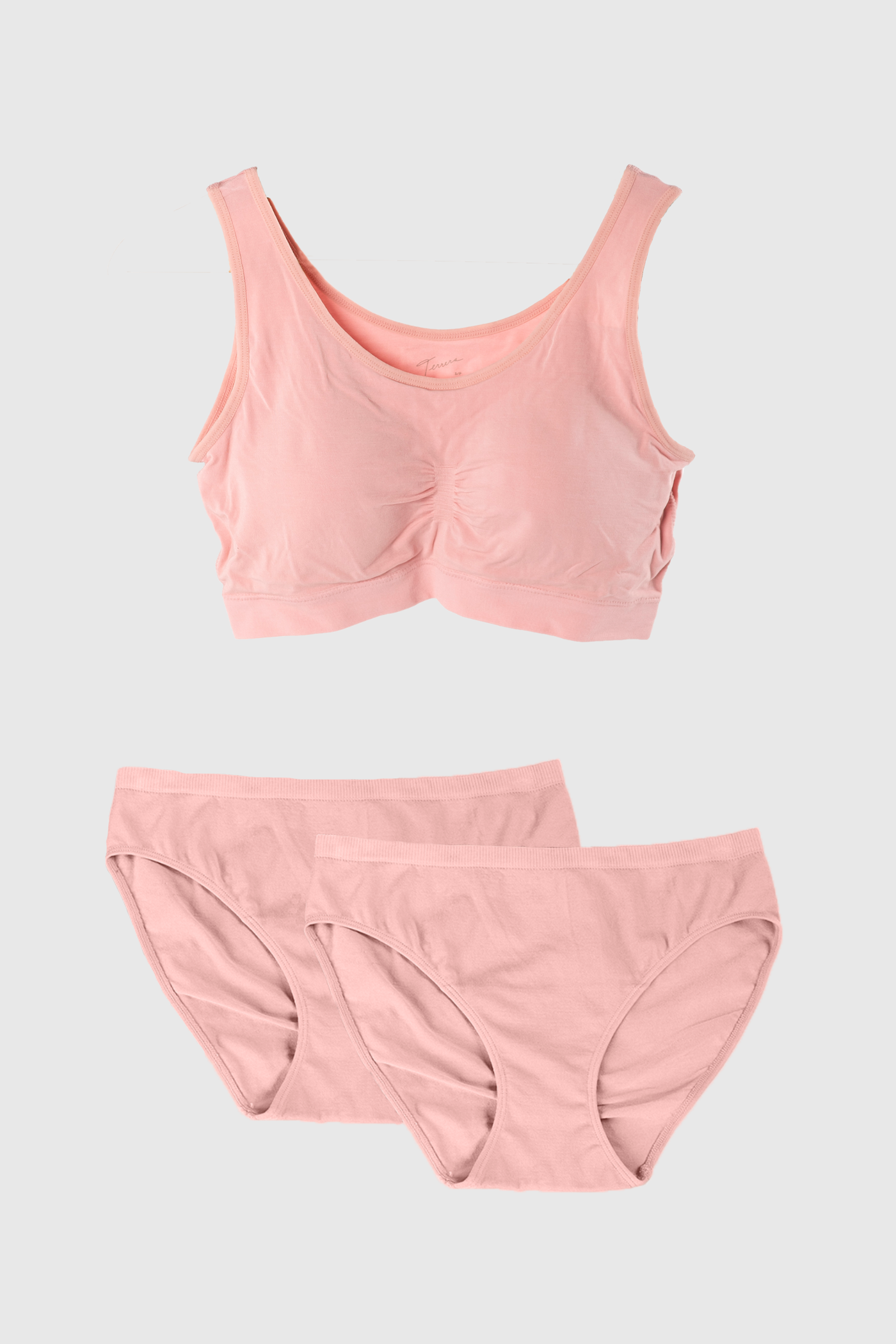 terrera womens pink bamboo underwear and bra canada