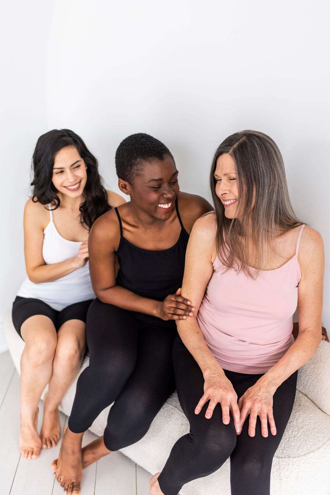Essential Cami Bundle – Black, White, Pink