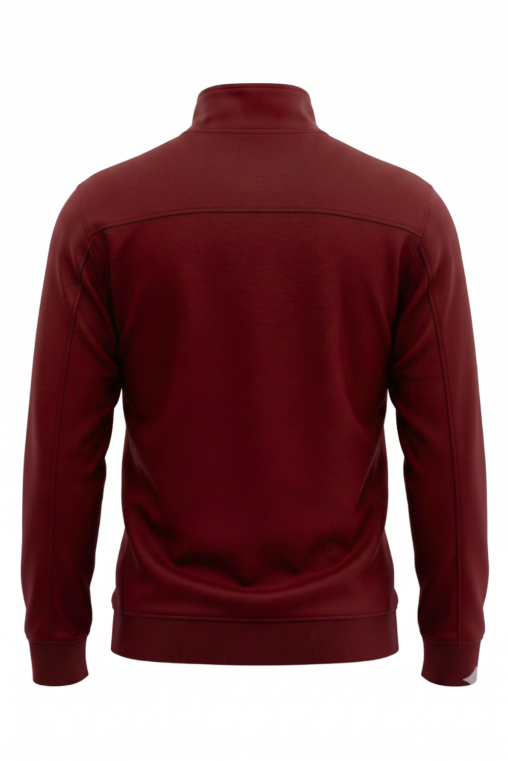 CozySoft Luca Bamboo Quarter Zip Sweatshirt - Crimson