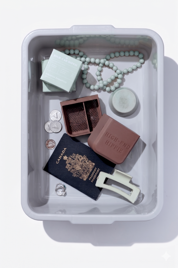NEW: Shower &amp; Travel Case - 2-in-1 Shampoo &amp; Conditioner Bar Storage
