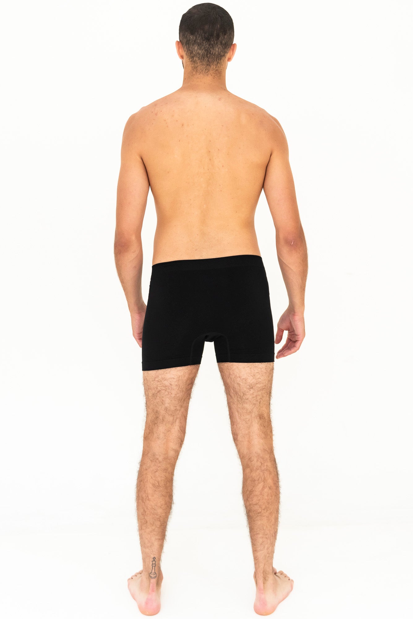 Men's Bamboo Boxer Brief - Black