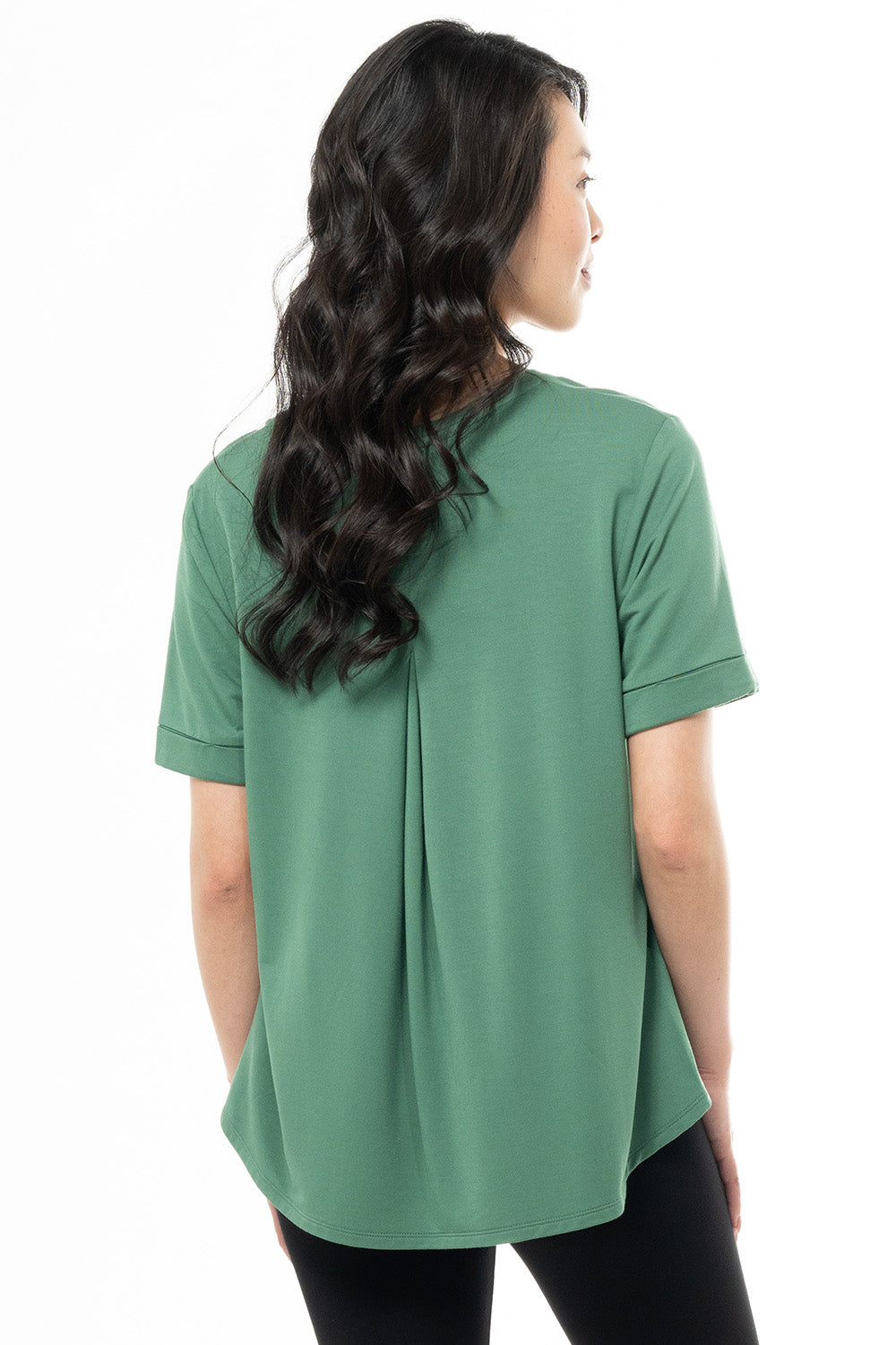 terrera womens forest green bamboo tops canada