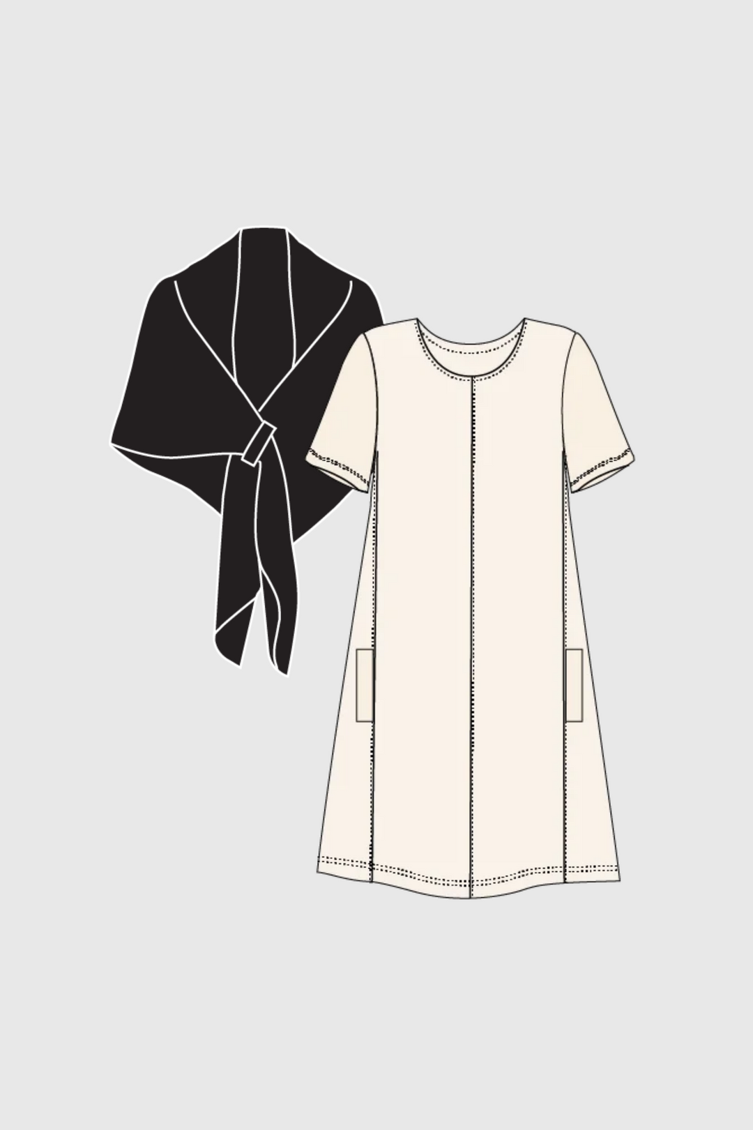 Dress &amp; Drape Set