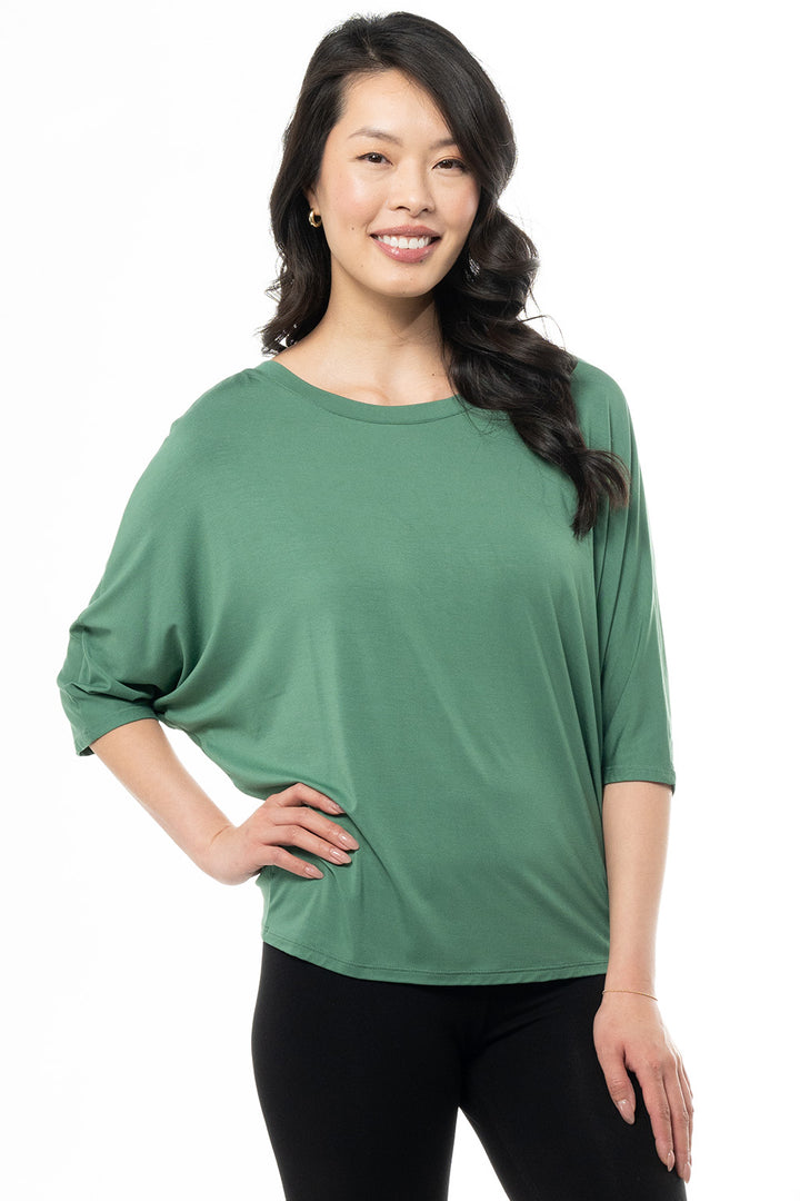 terrera womens forest green bamboo tops canada