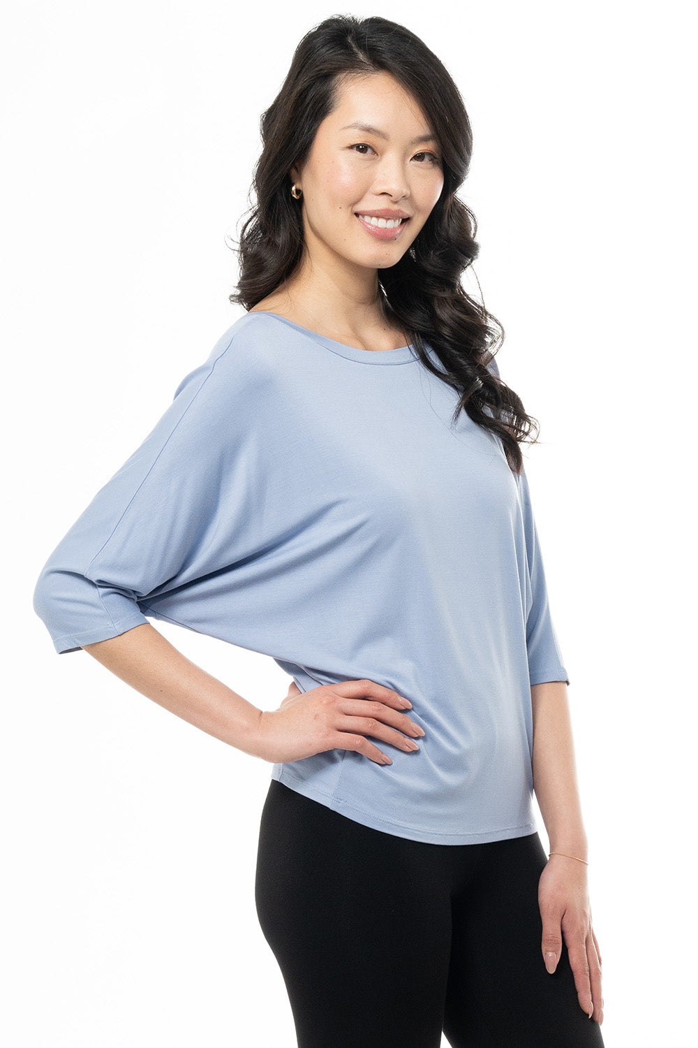 terrera womens light blue bamboo tops canada