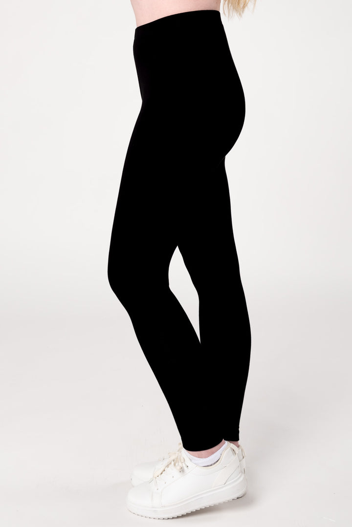 Suri Bamboo Leggings - Black - Terrera