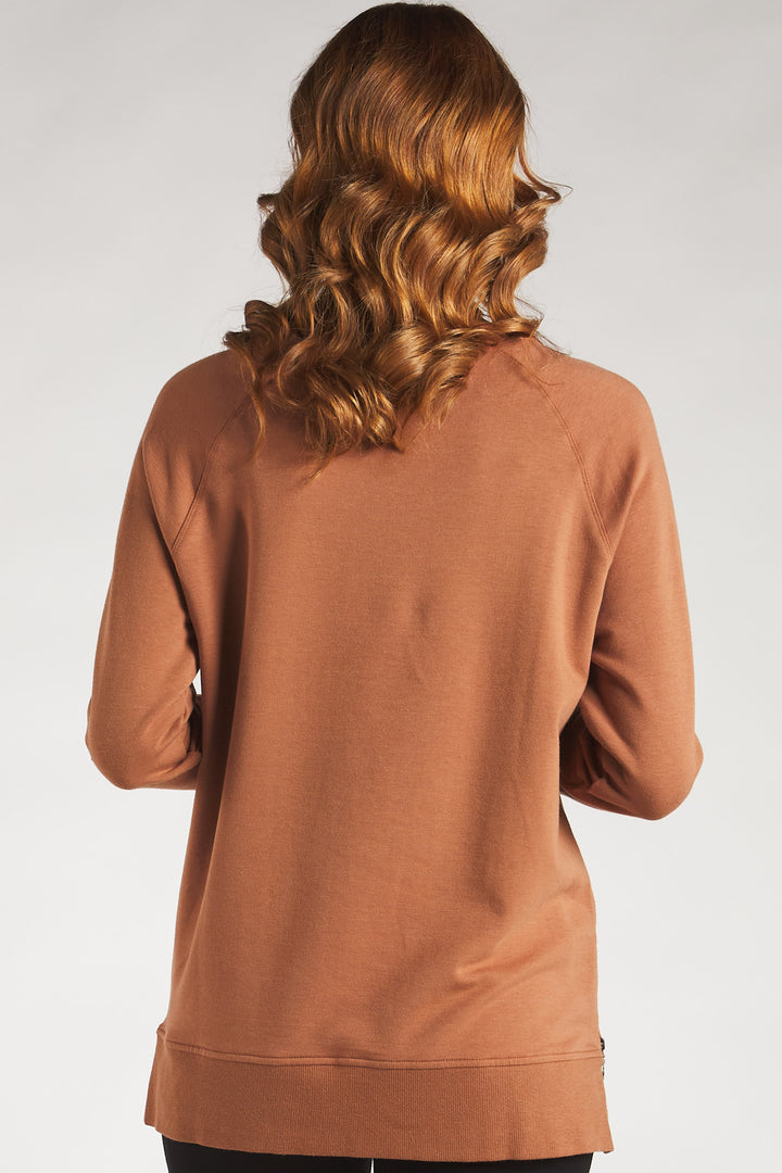 terrera womens warm brown bamboo sweatshirt canada