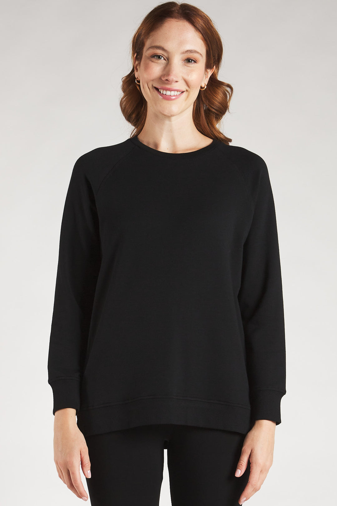 terrera womens black bamboo sweatshirt canada