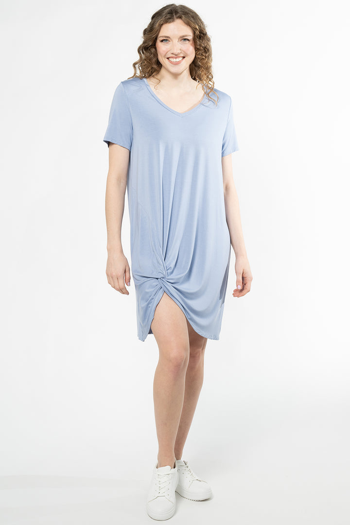 terrera womens light blue bamboo dress canada