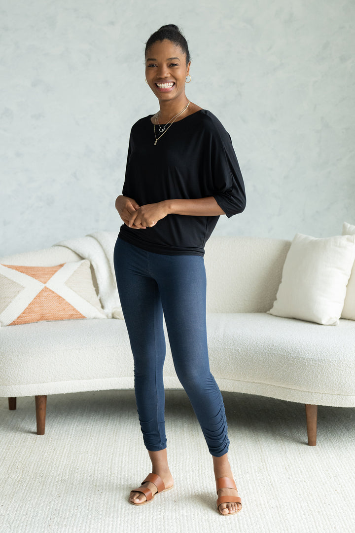 terrera womens black bamboo tops canada